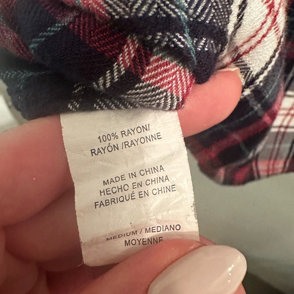 Rails Plaid Button down top - Picture 4 of 4